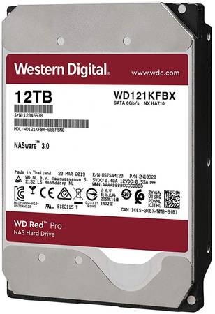 Жесткий диск WD Red Pro 12ТБ (WD121KFBX) 965844469715698