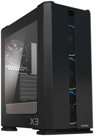 Корпус компьютерный Zalman X3 (X3BLACK) Black 965844469715748
