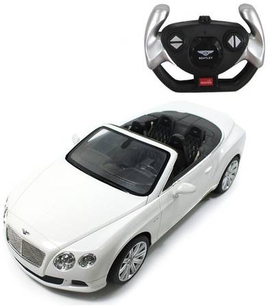 Машина на радиоуправлении Rastar Bentley Continetal GT белый 965844469718103