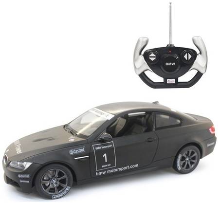 Машина на радиоуправлении Rastar BMW M3 черный 965844469718190