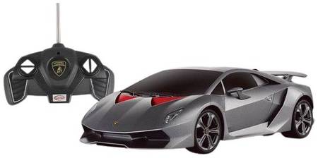 Машина на радиоуправлении Rastar Lamborghini Sesto Elemento серый 965844469718320