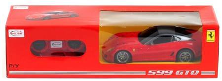 Машина на радиоуправлении Rastar Ferrari 599 GTO красный 965844469718916