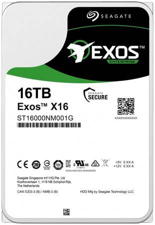 Жесткий диск Seagate Exos X16 16ТБ (ST16000NM001G) 965844469760647