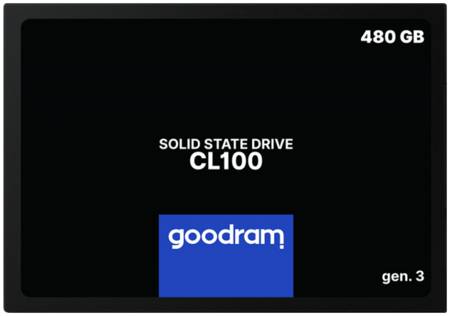 SSD накопитель Goodram CL100 gen.3 2.5″ 480 ГБ (SSDPR-CL100-480-G3)