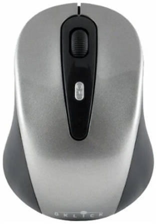 Беспроводная мышь OKLICK 435MW Black/Gray 965844469777147