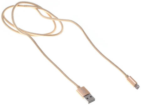 Кабель Buro Braided BHP RET MICUSB-BR USB A(m) micro USB B (m) 1м золотистый 965844469777717