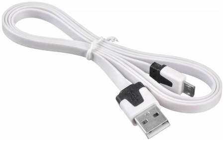 Кабель Buro BHP MICROUSB 1M FLAT micro USB B (m) USB A(m) 1м белый плоский 965844469777770