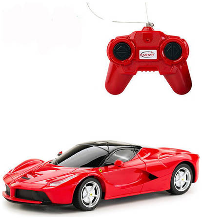 Rastar Машина на р/у – Ferrari LaFerrari, 1:24, красный 965844469855661