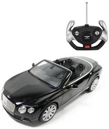Rastar Машина р/у 1:12 - Bentley Continetal GT, цвет черный 965844469855663