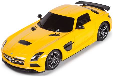 Машина радиоуправляемая Rastar Mercedes SLS AMG 1:18, желтый 965844469855665