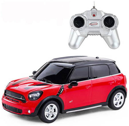 Rastar Машина на р/у – Mini Cooper S Countryman, 1:24, красный 965844469855678