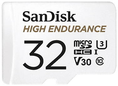 Карта памяти SanDisk microSDHC Class 10 UHS-I U3 V30 High Endurance Video Monitoring Card 965844469870683