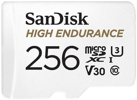 Карта памяти SanDisk microSDXC Class 10 UHS-I U3 V30 High Endurance Video Monitoring Card 965844469870689