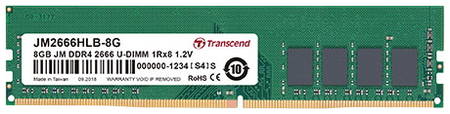 Оперативная память Transcend 16Gb DDR4 2666MHz (JM2666HLB-16G) JetRam 965844469870863