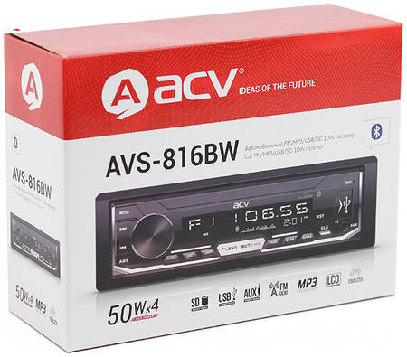 Автомагнитола ACV AVS-816BW 965844469873377