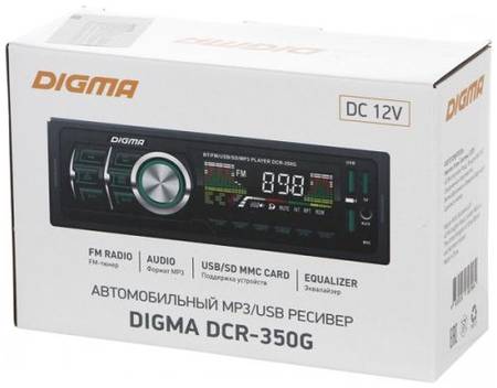 Автомагнитола Digma DCR-350G 965844469873959