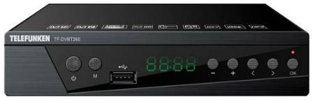 DVB-T2 приставка Telefunken TF-DVBT260 Black TF-DVBT261 965844469877462