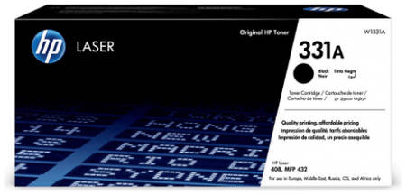 Картридж для лазерного принтера HP 331A черный, оригинал (W1331A) 965844469950118