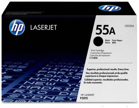 Картридж для лазерного принтера HP 55A , оригинал (CE255A)