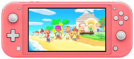 Игровая консоль Nintendo Switch Lite Animal Crossing: New Horizons Pink коралловый+Animal Crossing:New Horizons+NSO 3мес 965844469961505