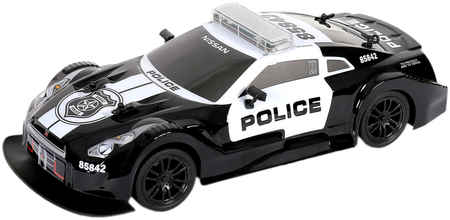 Радиоуправляемая машина Nissan GTR Полиция с мигалками 1:16 MX8992 965844469968934