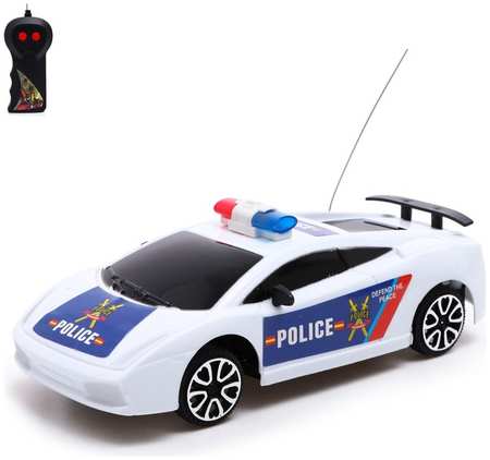 Машина Автоград радиоуправляемая Полицейский патруль цвет бело-синий 1500795 965844470009515