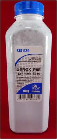 Тонер Black&White STA-539 XEROX P8e/Lexmark E310 965844470013958