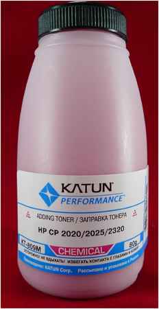 Тонер Katun KT-809M для картриджей CC533A/CE413A Magenta, химический 965844470015474