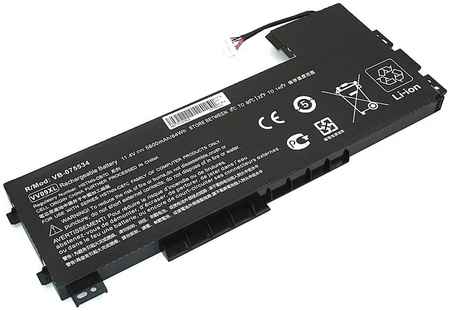 Аккумуляторная батарея для ноутбука HP ZBook 15 G3 VV09-3S1P 11,4V 5600mAh OEM черная 965844470392413