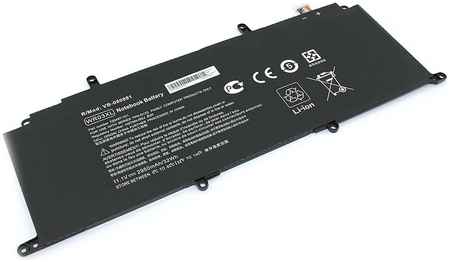 Аккумуляторная батарея для ноутбука HP Split X2 13-M WR03XL 11.1V 2950mAh OEM