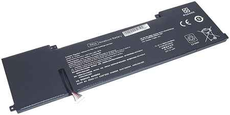 Аккумуляторная батарея для ноутбука HP RR04-4S1P 15.2V 58Wh OEM черная