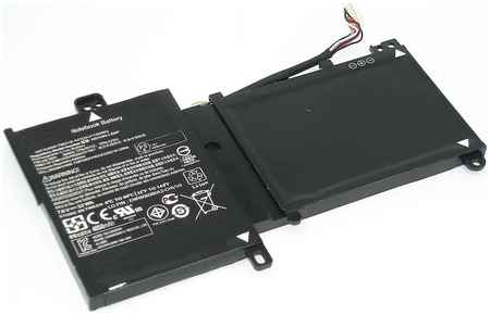 OEM Аккумуляторная батарея для ноутбука HP 11-k HV02XL 7.6V 4000mAh черная 965844470397534