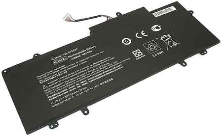Аккумуляторная батарея для ноутбука HP Chromebook 14 BO03-3S1P 11,55V 3000mAh OEM черная 965844470397557