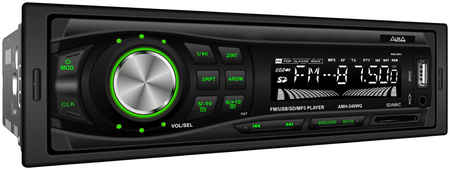 Автомагнитола MP3/USB/SD> Aura AMH-240WG USB-ресивер, зелёная подсветка 965844470504268