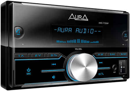 Автомагнитола MP3/USB/SD AURA AMD-772DSP Aura AMD-772DSP USB-ресивер, 2DIN