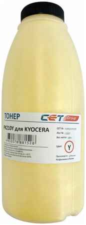 Тонер CET PK210, для Kyocera Ecosys P6230cdn/6235cdn/7040cdn, желтый, 100грамм, бутылка 965844470589146