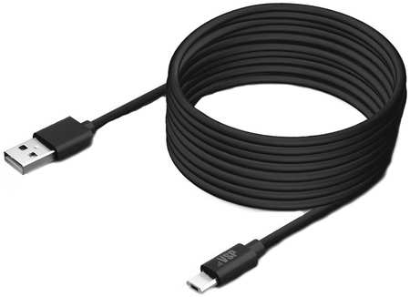 Кабель BoraSCO (37934) micro USB черный, 3 м, 2A 965844470926733