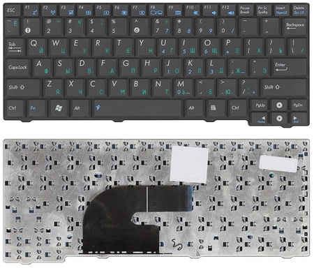 Клавиатура для ноутбука Asus Eee PC MK90H черная 965844472026803