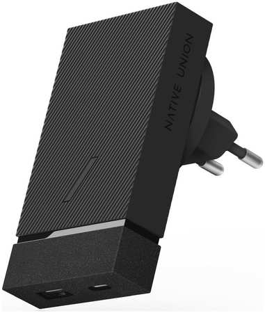 Сетевое зарядное устройство Native Union Smart USB+USB-C 20W (серый) 965844472047033