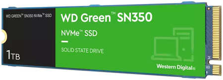 SSD накопитель WD Green SN350 M.2 2280 1 ТБ (WDS100T3G0C) 965844472100543