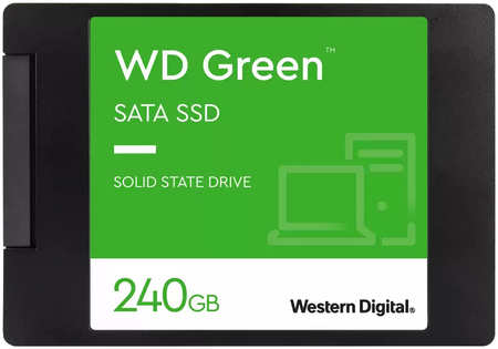 SSD накопитель WD Green 2.5″ 240 ГБ (WDS240G3G0A) 965844472100909