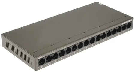 Коммутатор Tenda TEG1016M неуправляемый 16-портовый Gigabit Ethernet 965844472102781