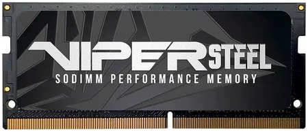 Patriot Memory Оперативная память Patriot Viper Steel 8Gb DDR4 3200MHz SO-DIMM (PVS48G320C8S) PVS48G320C8S Steel Series RTL 965844472104058