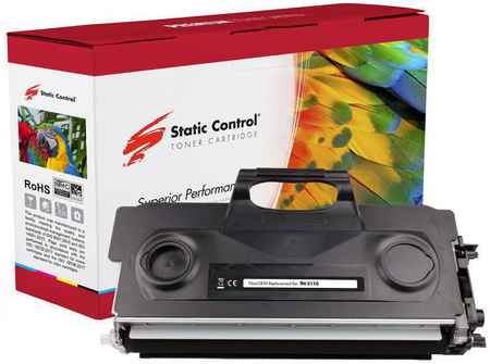 Тонер-картридж для лазерного принтера Static Control 002-03-QTN2110 черный, совместимый 965844472108362