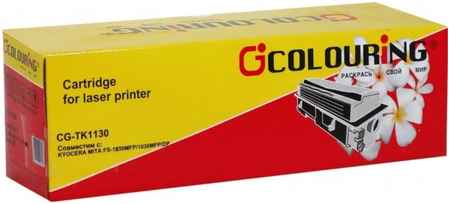 Картридж для лазерного принтера COLOURING CG-TK-1130 (CG-TK-1130) черный, совместимый 965844472113866