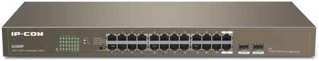 Коммутатор в стойку, 24*1Gbit RJ45, 2 SFP IP-COM G1024F