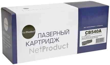 Картридж для лазерного принтера NetProduct N-CB540A черный, совместимый 965844472115600