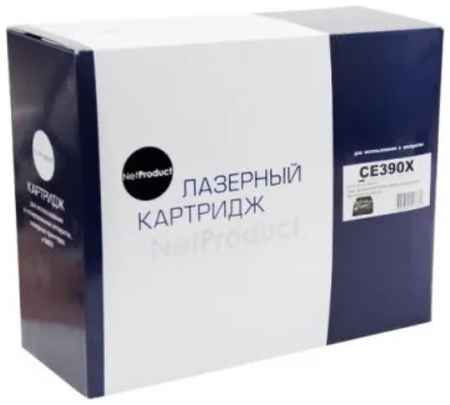 Картридж для лазерного принтера NetProduct N-CE390X черный, совместимый 965844472115637