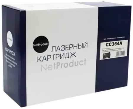 Картридж для лазерного принтера NetProduct N-CC364A черный, совместимый 965844472115694