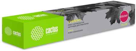 Картридж для лазерного принтера CACTUS CS-EXV34Y желтый, совместимый 965844472119160
